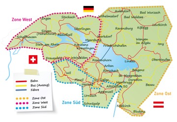 Zonenplan Bodensee Ticket 2025