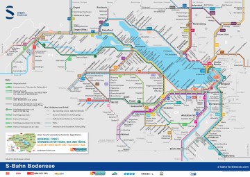 Streckennetz S-Bahn Bodensee 2025