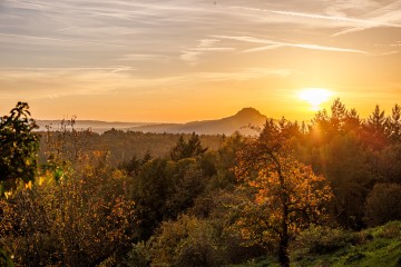 Traumhafter Hegaublick im Abendlicht